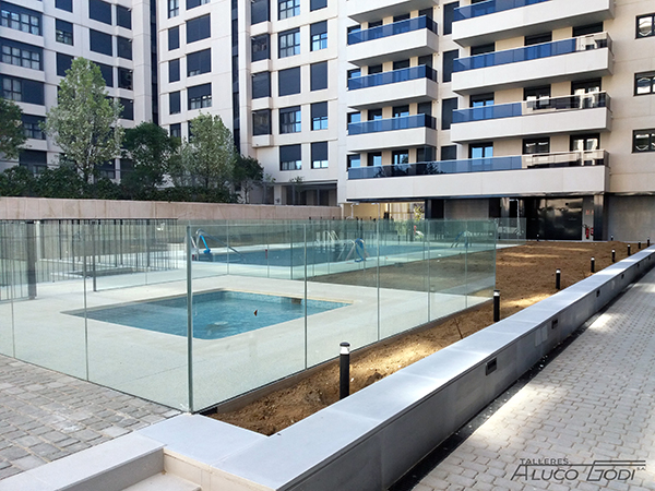 Barandilla Acristalada para piscina